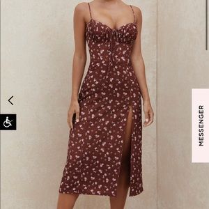 House of CB Carina dress in wine